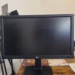 LG 24″ 24MB34PY LED Monitor w/ DisplayPort, VGA, DVI 2 USB