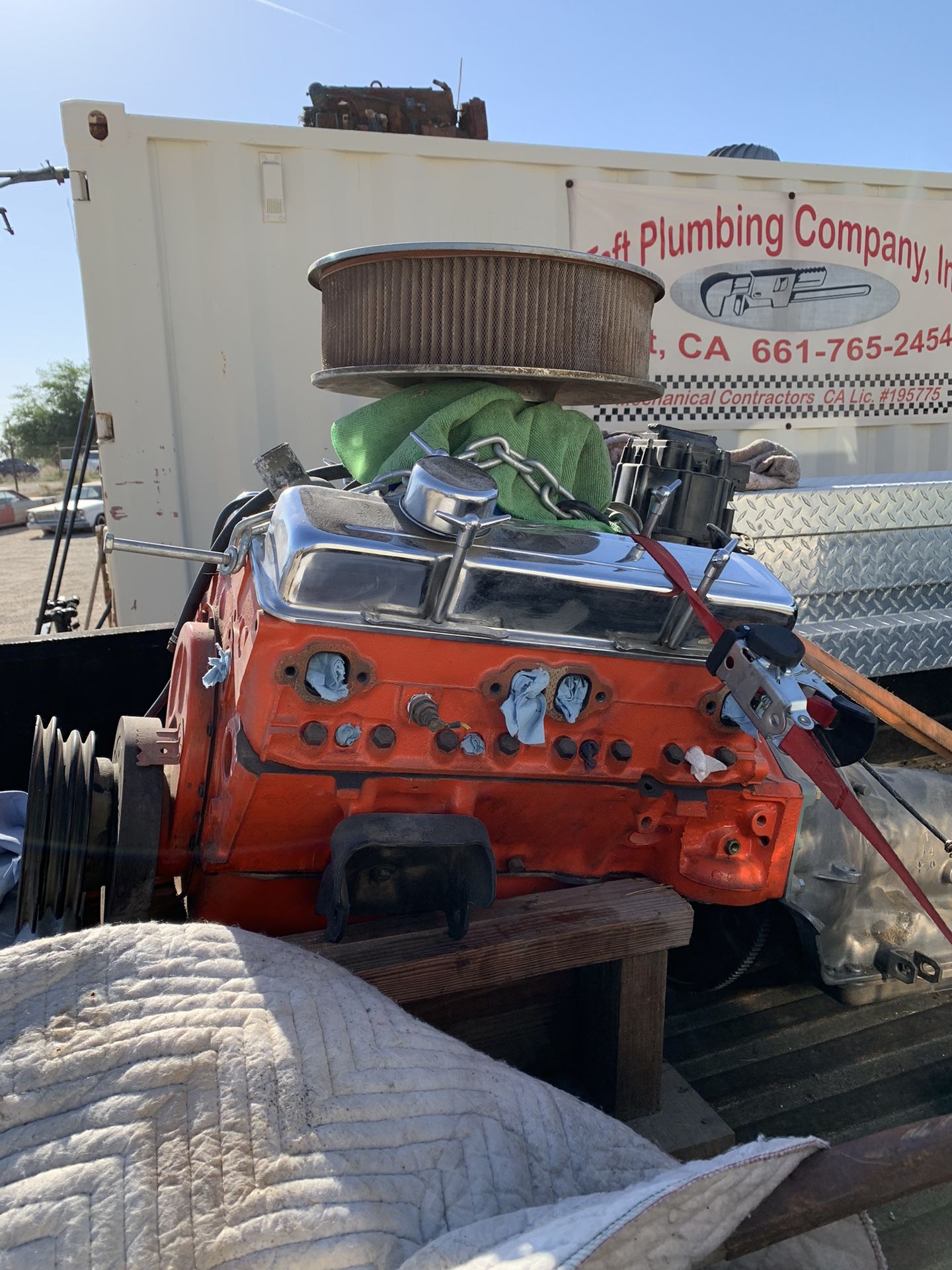 Chevrolet Engine 350/350 Transmission for Sale in Bakersfield, CA OfferUp
