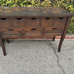 Wooden Console Table/ Buffet Table