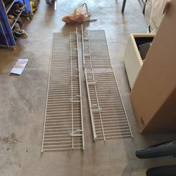 3 Wire Shelves (1 Long And 2 Short)