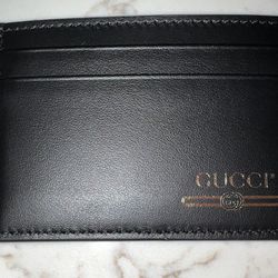 Black Gucci Card Holder 
