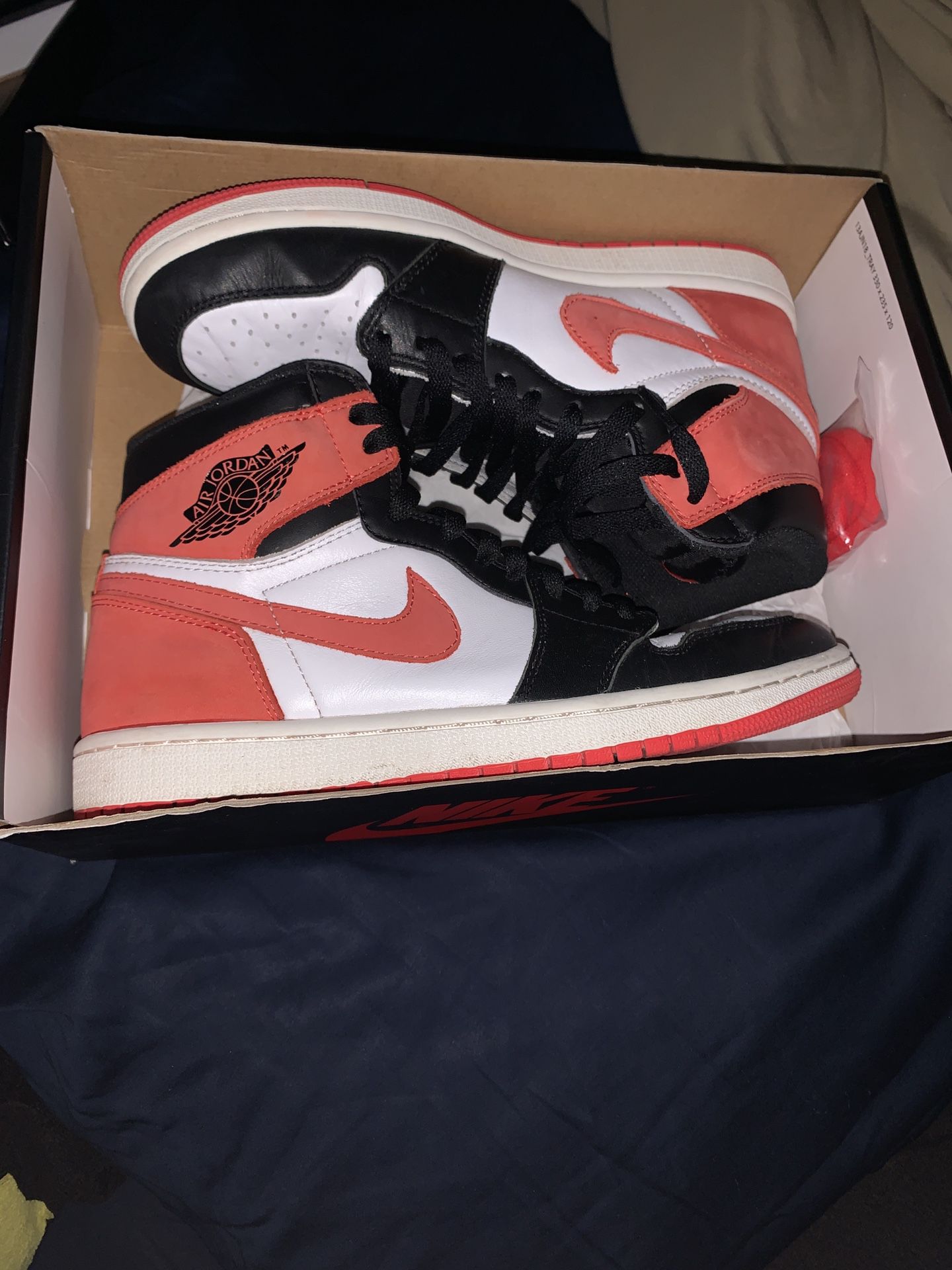 Track Red Jordan 1 Size 10