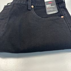 Men Levi’s 501 Black Jeans 