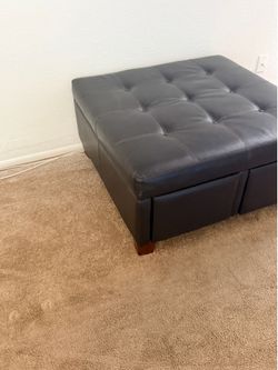 4 drawer storage ottoman