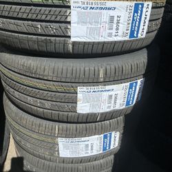 235/55/18 Kumho Tires Installed And Balanced 