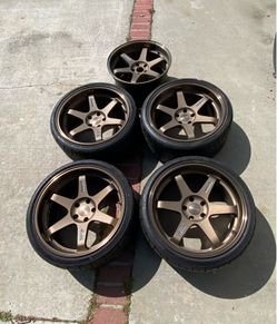 19” Volk TE37’s. 19 x 9.5”, +12 Offset, 5x114.