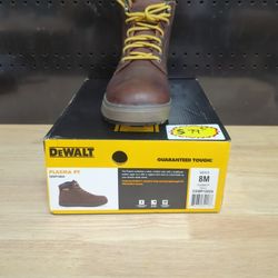 DEWALT
Men's Plasma 6'' Work Boots - Soft Toe - Walnut Size 8(M)