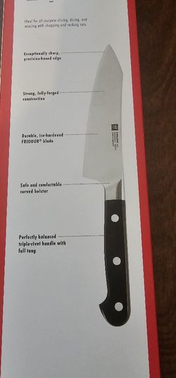 Rocking Santoku Knife New