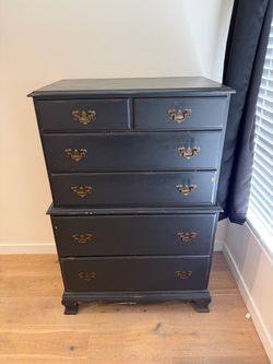 1940s Solid Maple Dresser