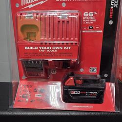 Milwaukee M18 5.0 XC Battery And Charger