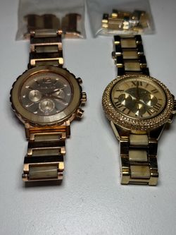 Michael Kors Chronograph Watches – Set of 2