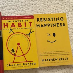 📚 self help, psychology & productivity Books📕 to grow tons for $6 each or $15 for all