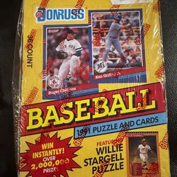1991 Donruss Series 1 Baseball Card  - Factory Sealed And Unopened| $40