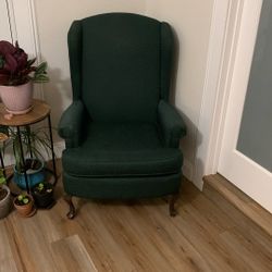 Two Wing Back Chairs
