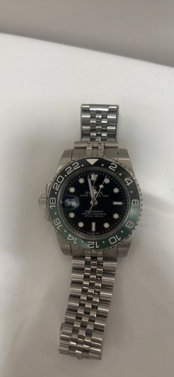 Pre-Owned Rolex GMT Master II Left Handed Sprite 126720VTNR Jubilee Band