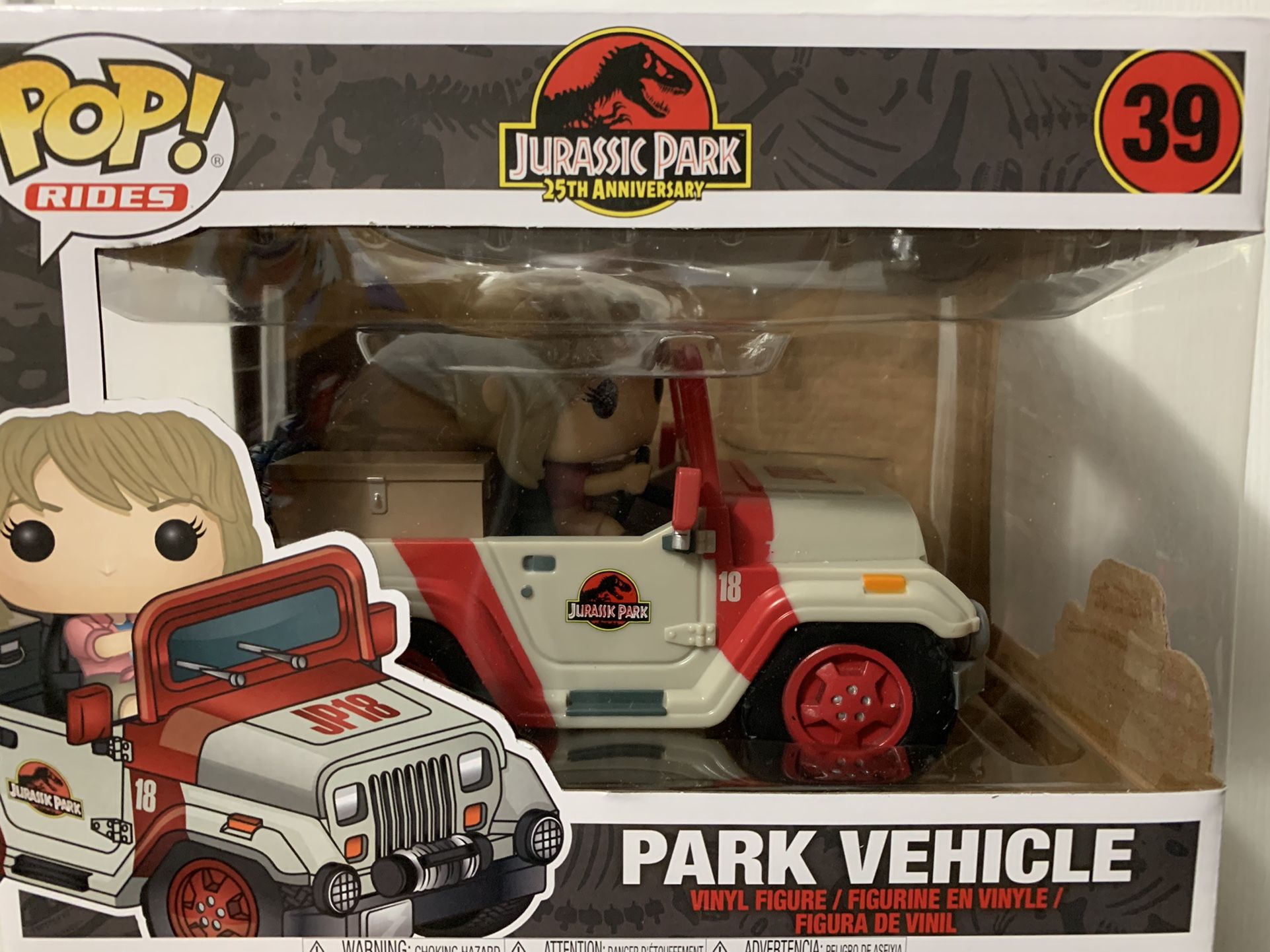 Jurassic Park Funko Pop Vehicle