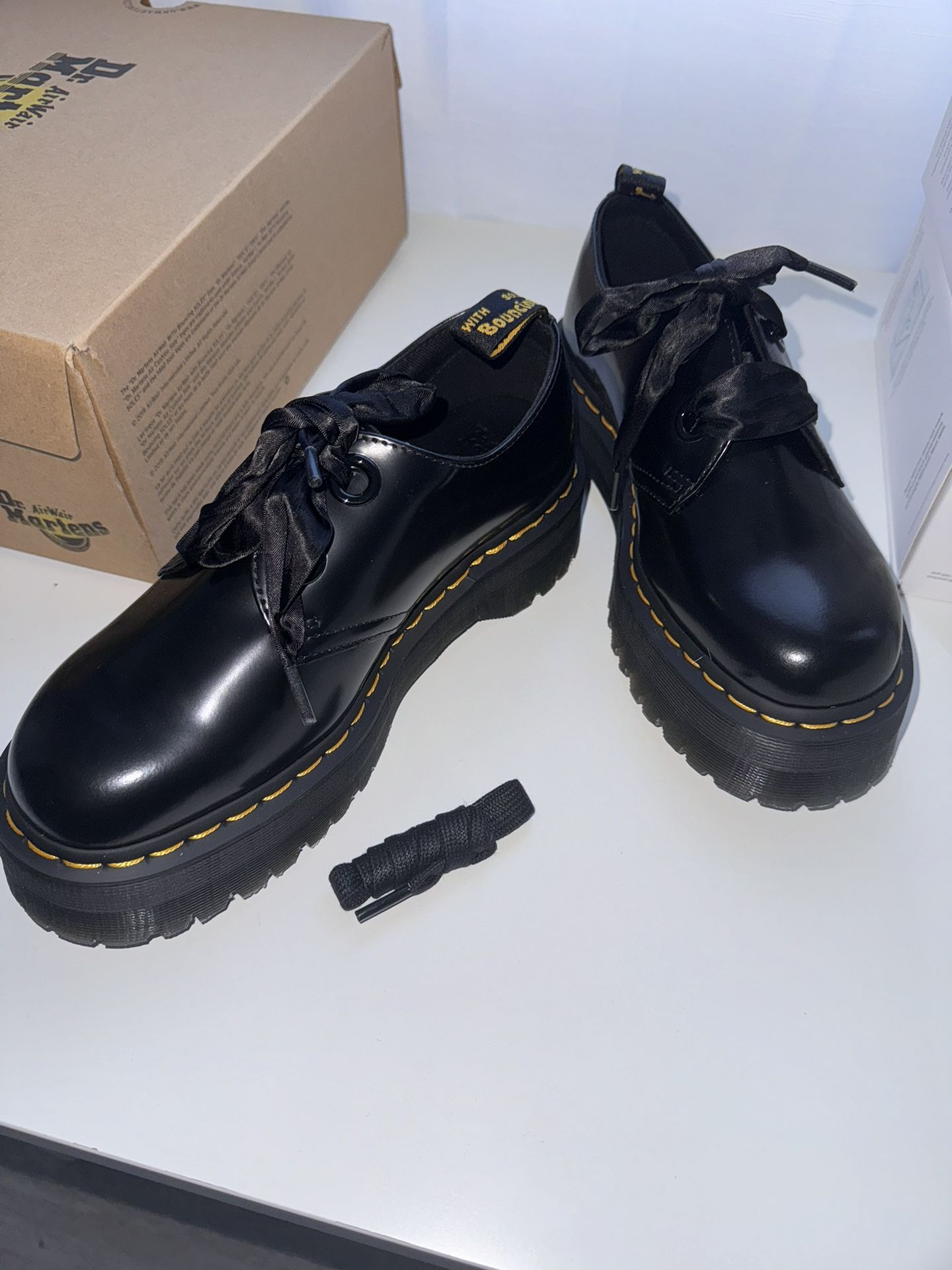 Dr. Martens holly black womans shoes Size 9,All Products : American Fashion Style Bags On Sale