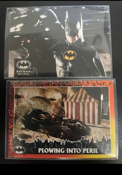 Batman Returns Cards Topps 1992