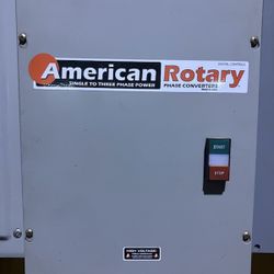 American Rotary phase converter