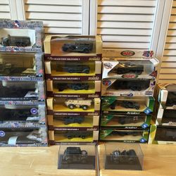 SOLIDO Diecast Military Tanks Trucks Vehicles x 21