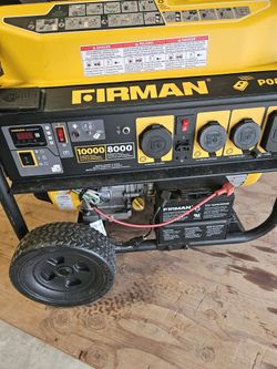 Generator Firman 10000 Watts. Barely https://offerup.co/faYXKzQFnY?$deeplink_path=/redirect/