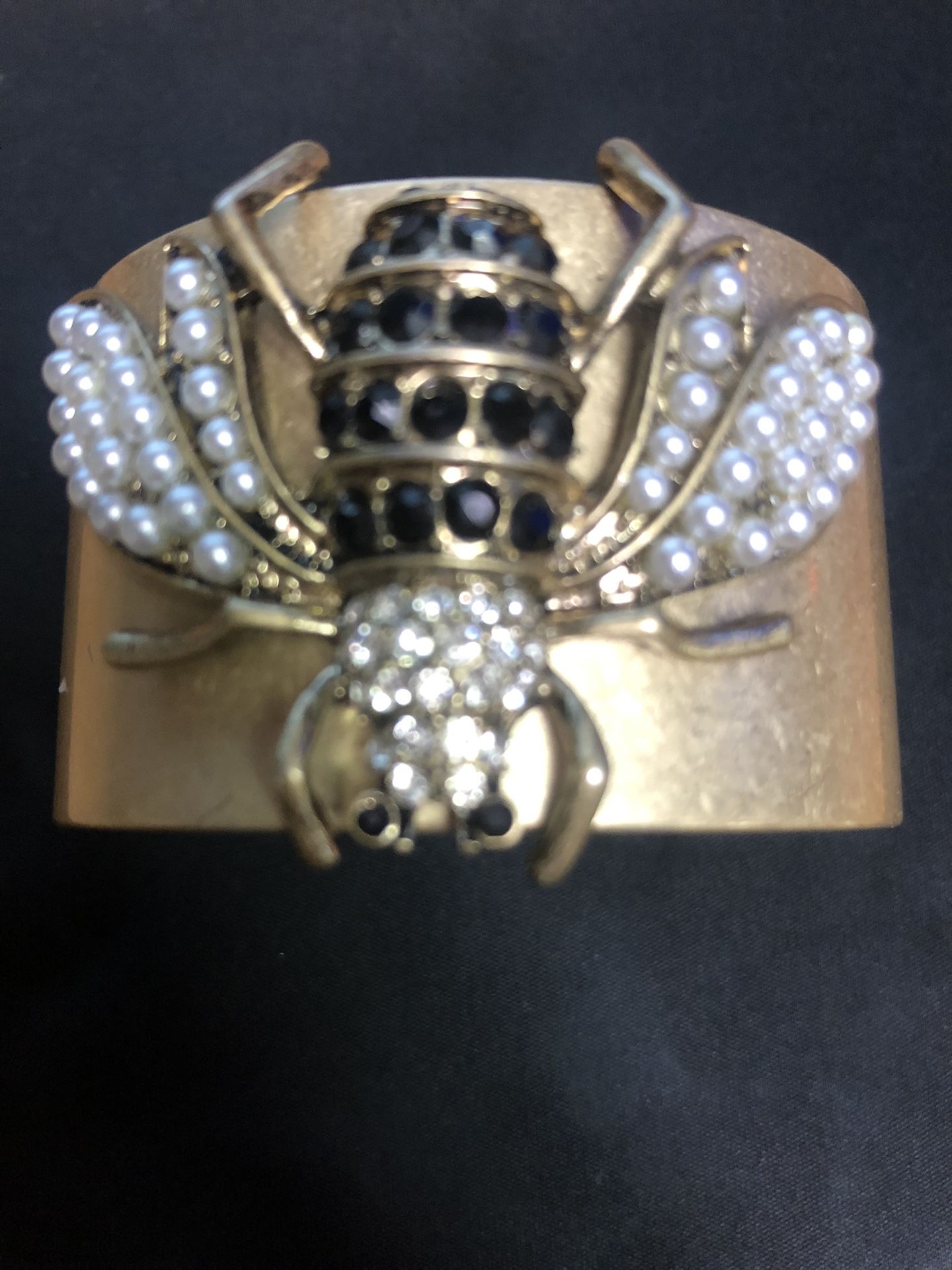Bee Embellished Cuff