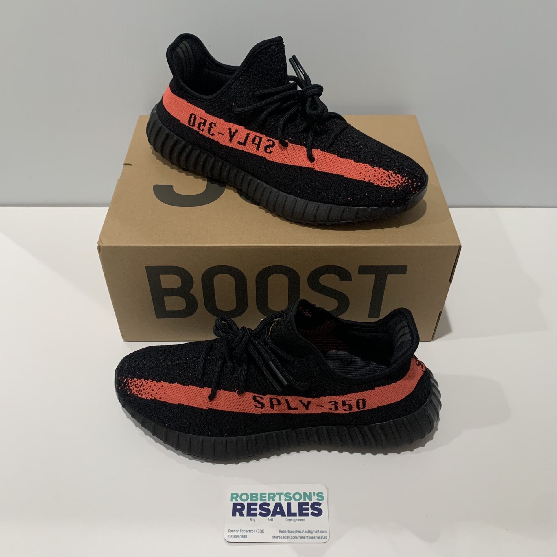Adidas Yeezy Boost 350 V2 Core Black Team Red Athletic Shoes for Sale in  Orlando, FL - OfferUp