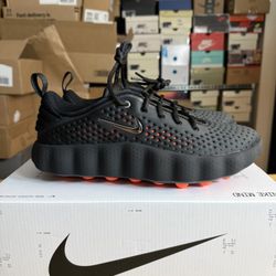 Nike Mind 002 Black Hyper Crimson HQ4308-001 Men's Size 9 