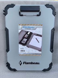 Brand New Flambeau Heavy-Duty Contractor Clipboard Document Holder, Portable Storage Organizer