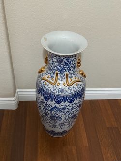 antique vase High:32” Diameter: 10”