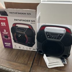 Hi on Pathfinder go Bluetooth speaker water resistant 65 Watts rechargeable speaker