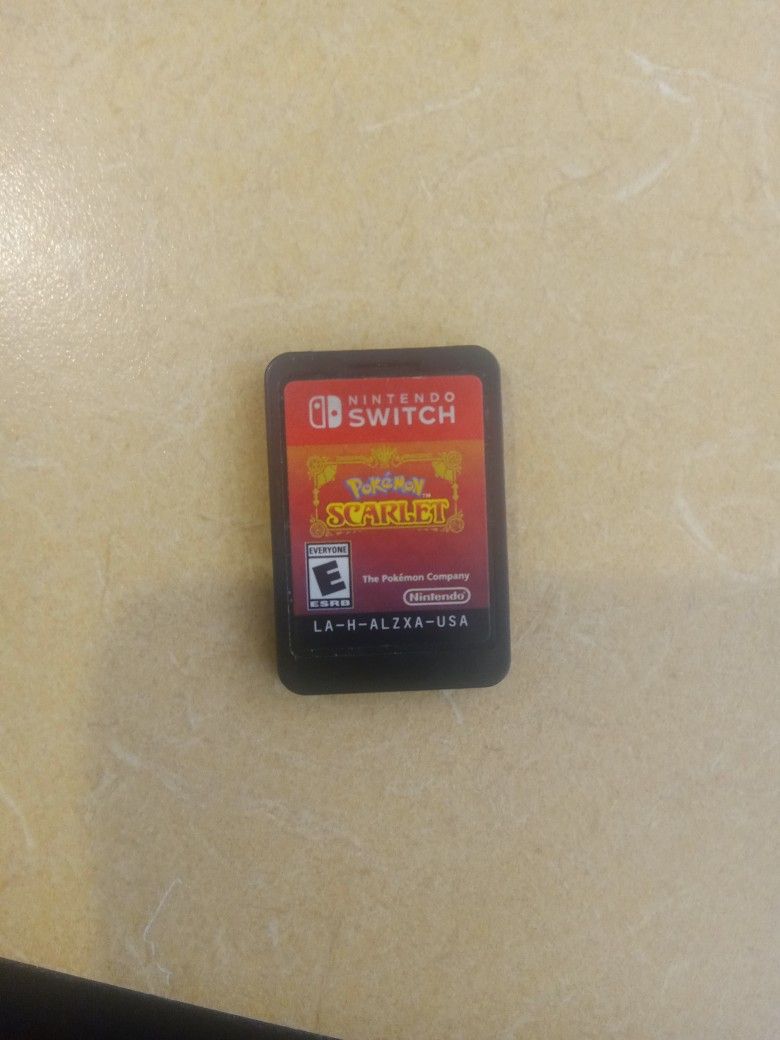 Pokemon Scarlet Switch