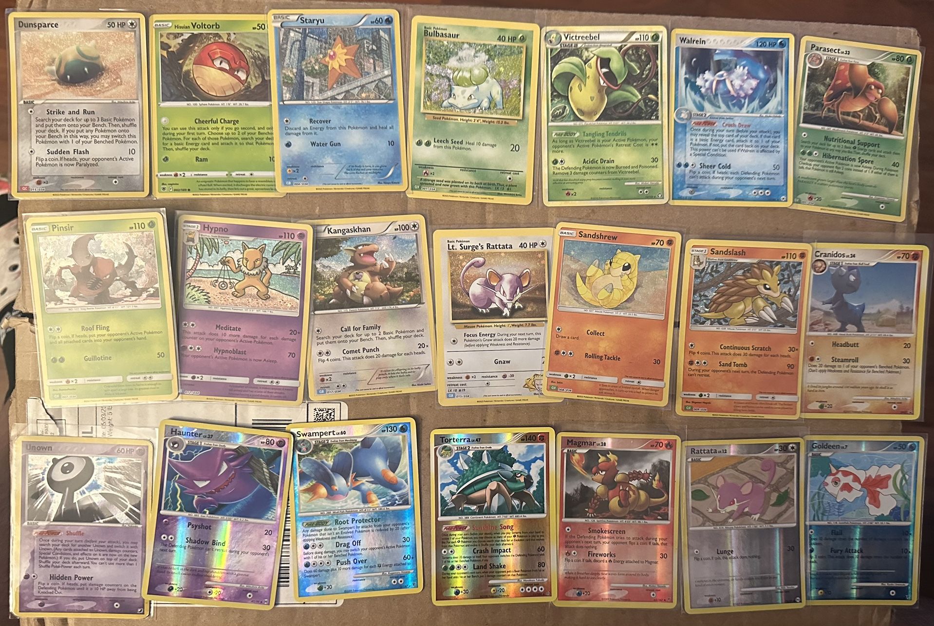 Pokemon Card Singles