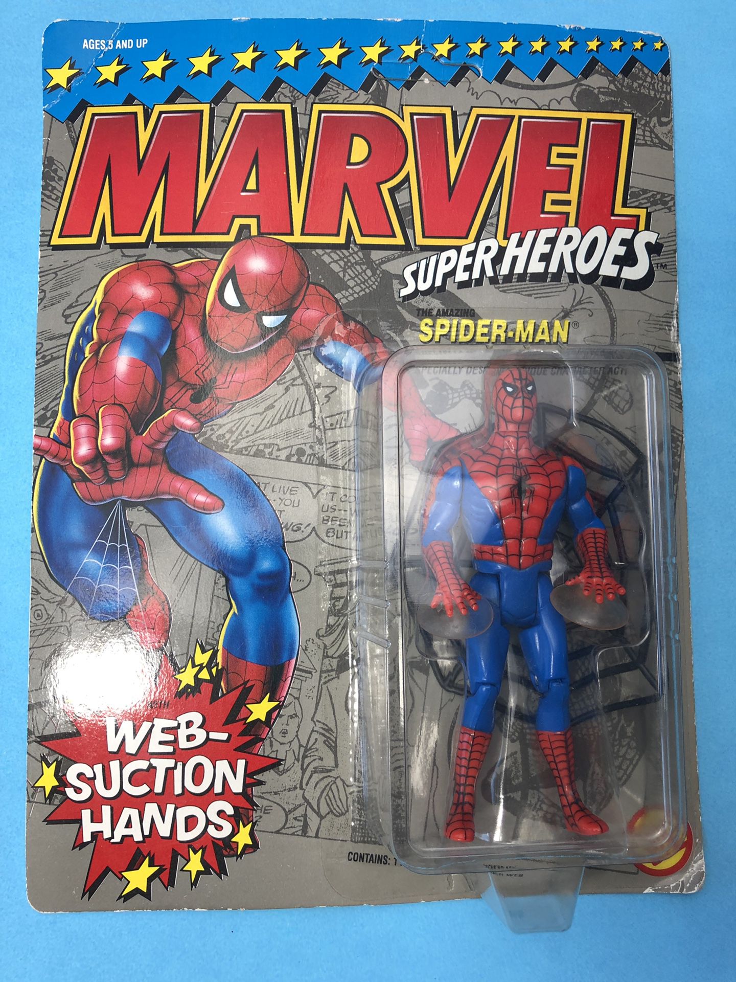 Vintage Marvel Web-Suction SPIDER-MAN!