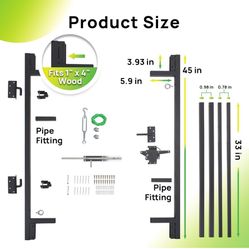 Sidasu Anti-sag Fence Gate Building Kit