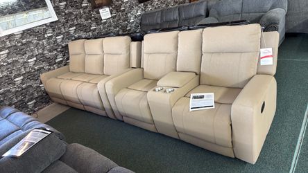 2 Pieces Reclining Sofa & Loveseat set