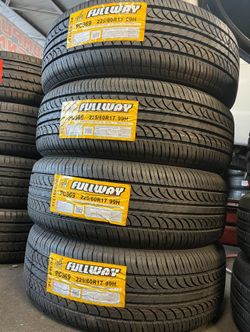 225/60/17 New Tires Set Of 4 Tires Fullway Installed And Balanced Set De 4 Llantas Nuevas Instaladas Y Balanceadas