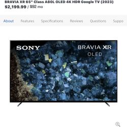 Sony Bravia 65