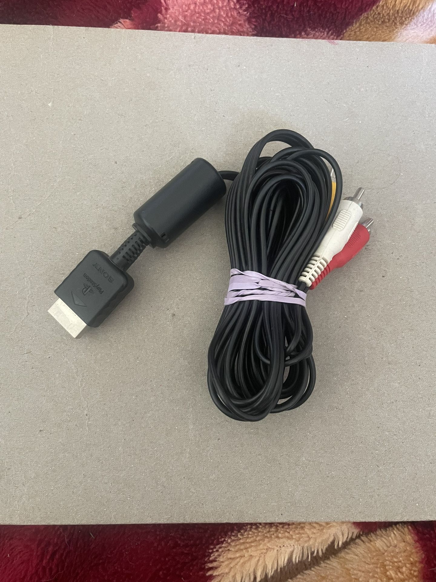 Sony PlayStation 1 And 2 OEM AV cables