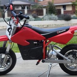 Modified Razor MX650 Dirtrocket Electric Dirtbike Fardriver Rsf650 Wheels 72v 20ah Battery Hydraulic Brakes 