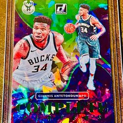 Giannis Antetokounmpo Holo Green Ice 2021-22