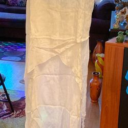 Ladies white dress