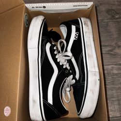 Vans Skate Old skool Black white mens 9.0