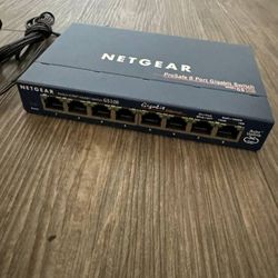 Netgear 8-Port Gigabit Switch (GS108)