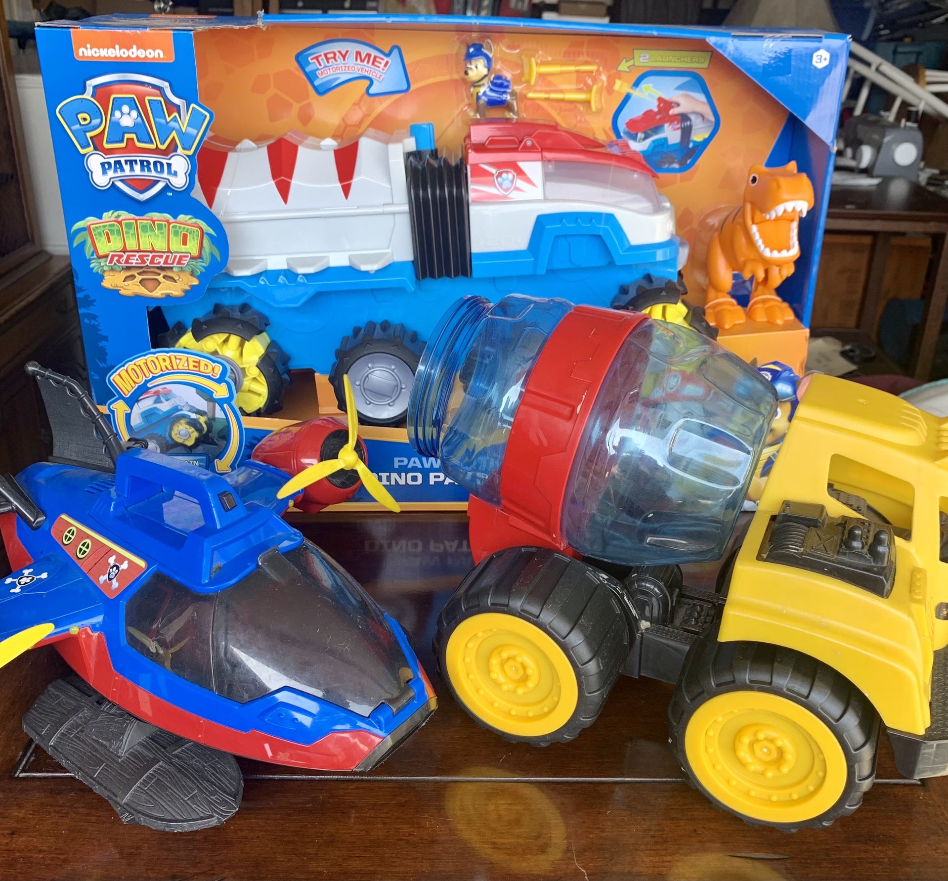 Brand New Paw Patrol Dino Patroller (will Throw In Plane And Truck With Purchase)