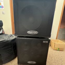 Deep End kustom amplification speakers