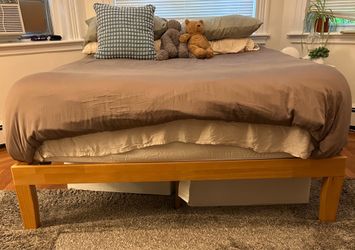 Wayfair Wood Platform Bed Frame