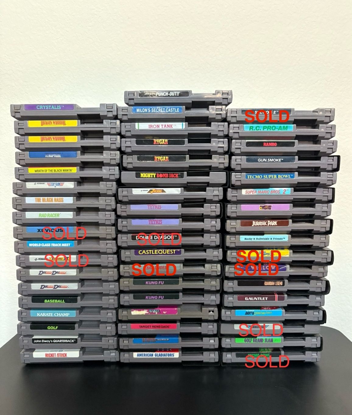 READ POST- 44 Original Nintendo (NES) Games-READ POST