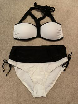 New women white bikini set - size L