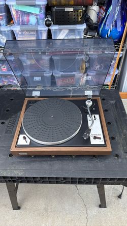 Vintage Transaudio Trans Audio 1800 Belt Drive Turntable Record Player 